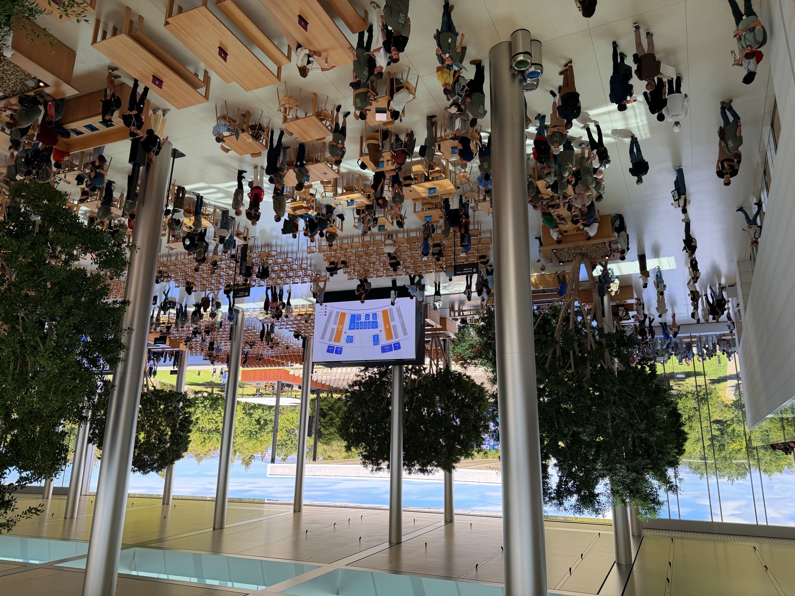 The Design Lab was on the 3rd floor, overlooking the venue