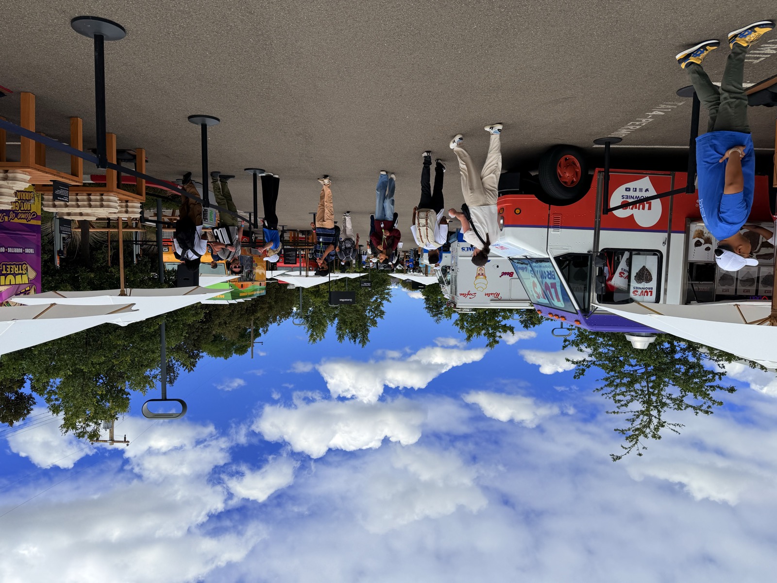 All kinds of food trucks