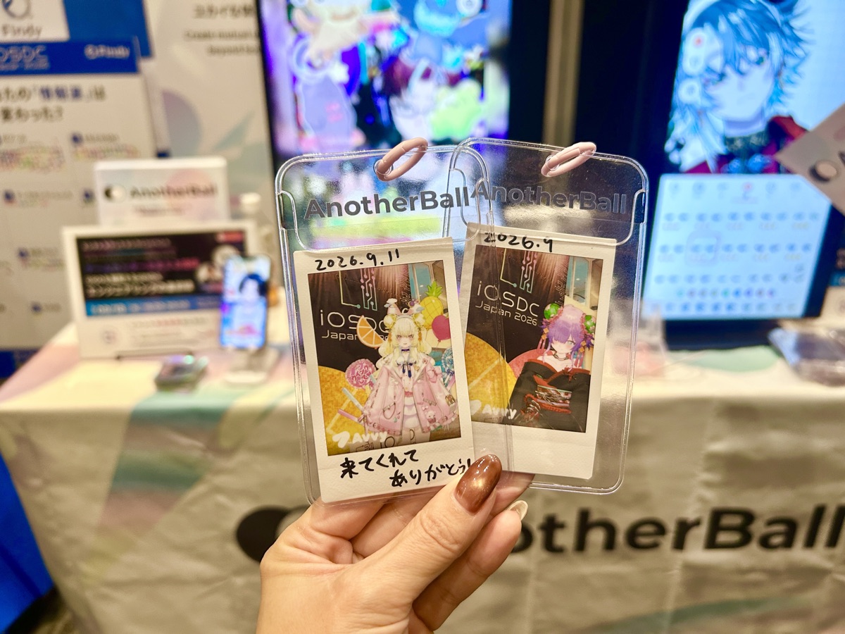 We printed each finished avatar as an instant photo on the spot